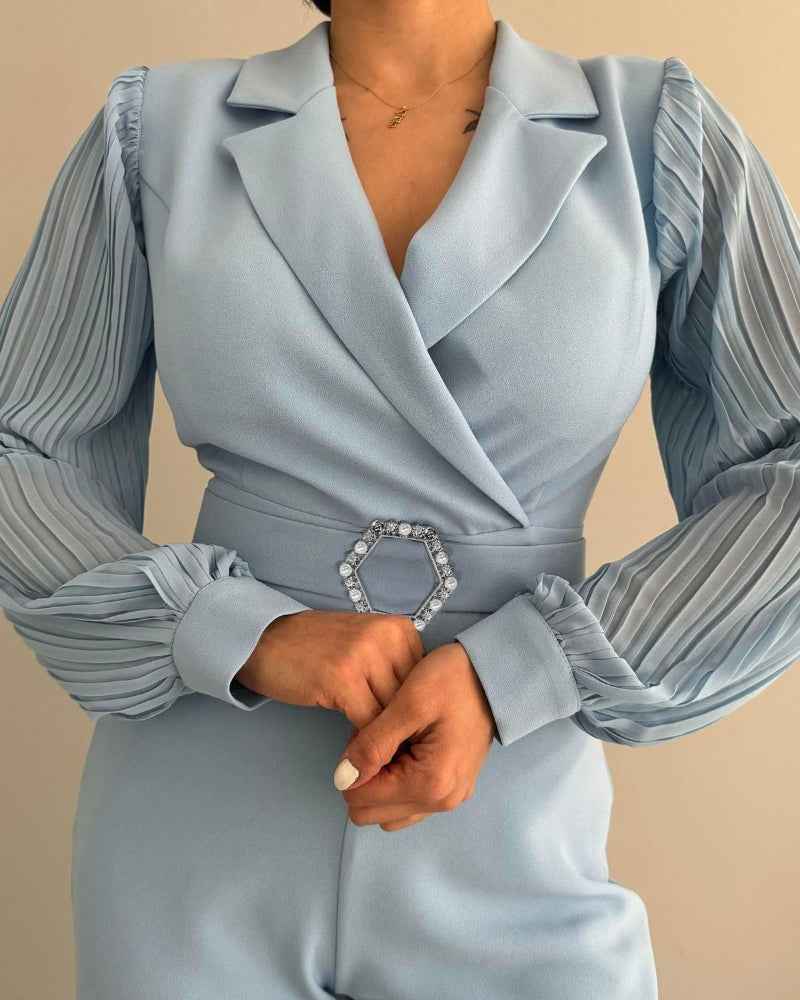 Elegant Black Jumpsuit for Women | Tailored Fit & Comfortable Fabric