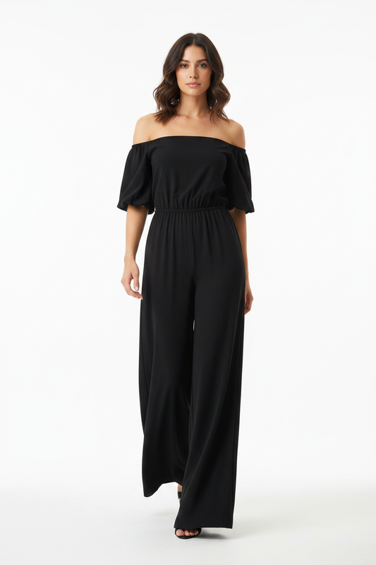 Elegant Wide-Leg Jumpsuit for Women | Comfortable & Versatile - Jamota