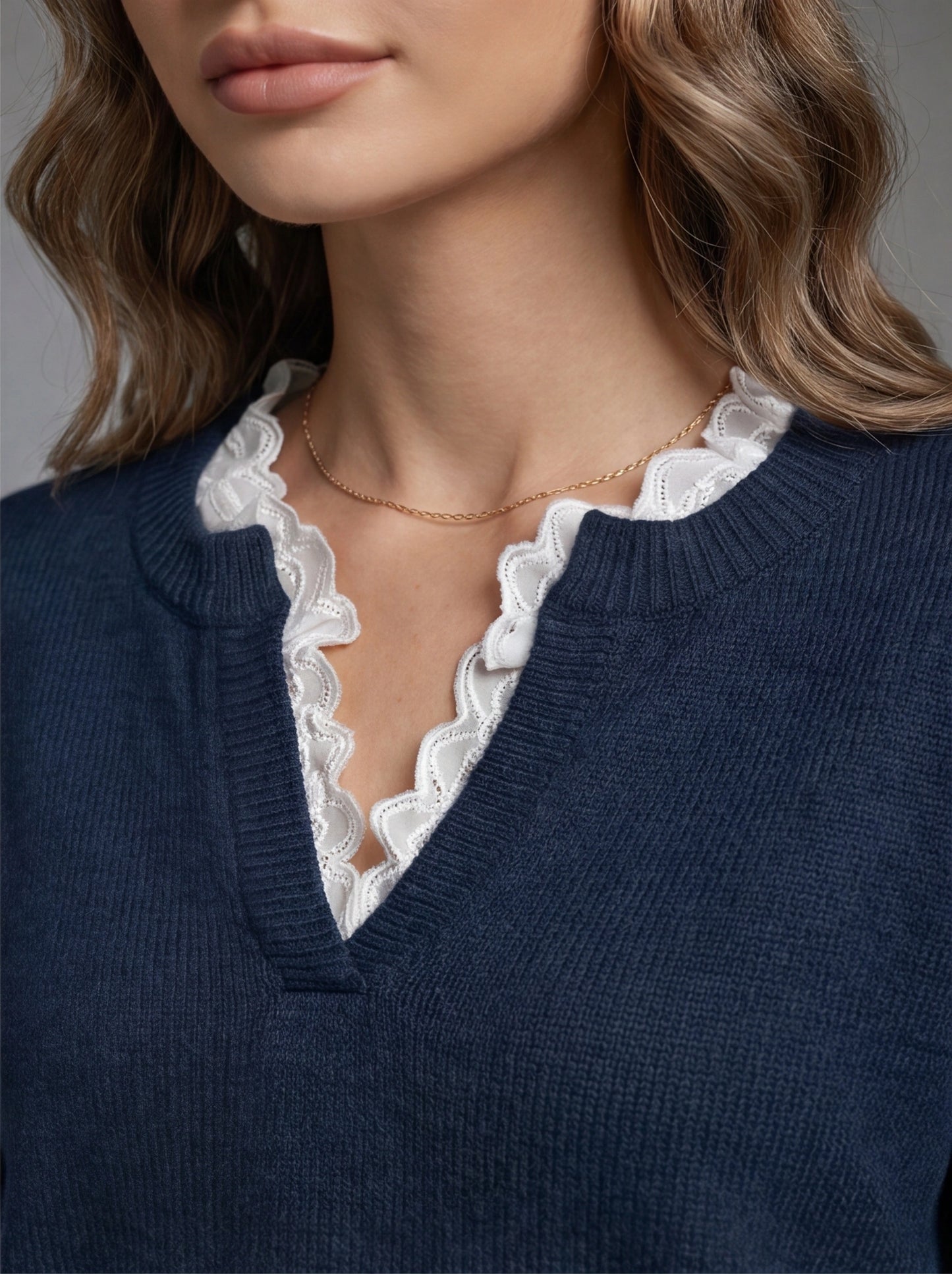 Elegant Feminine Blouse with Soft Fabric and Versatile Design by Jamota Blouses Blouses