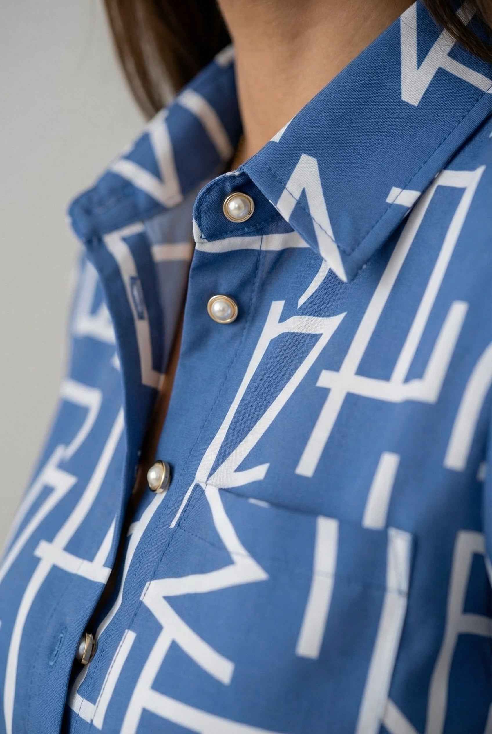 Stylish Structured Graphic Print Shirt | Breathable Fabric, Tailored F - Jamota