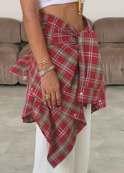 Stylish Relaxed Flannel Overshirt | Soft Fabric & Versatile Design - Jamota
