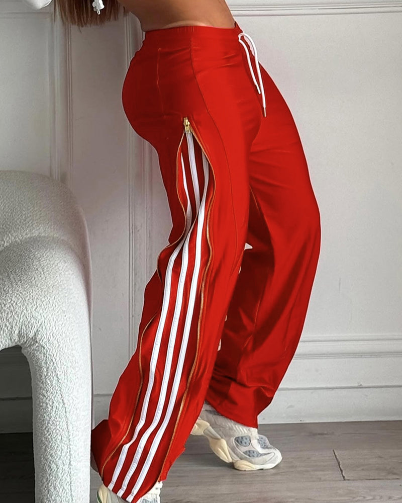 Stylish Casual Wide Leg Trousers for Women | Comfortable & Versatile - Jamota