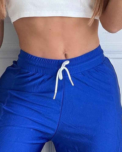 Stylish Casual Wide Leg Trousers for Women | Comfortable & Versatile - Jamota