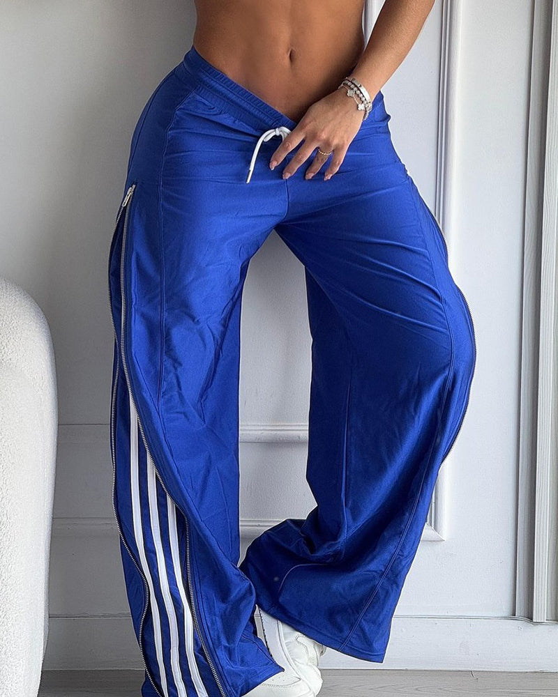 Stylish Casual Wide Leg Trousers for Women | Comfortable & Versatile - Jamota