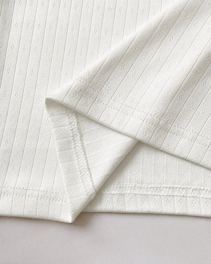 Elegant Women's Loungewear Set | Lace Trim & Soft Breathable Fabric - Jamota