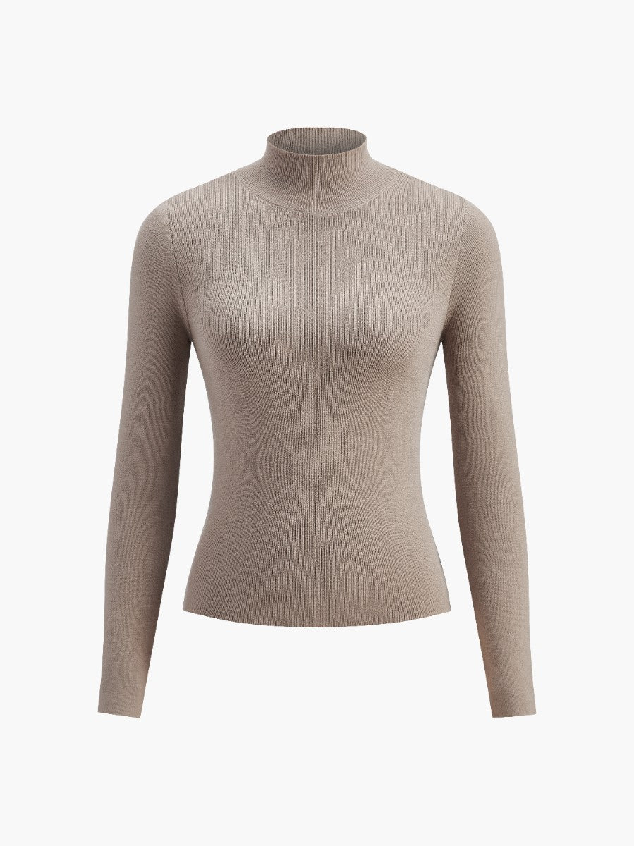 Stylish Comfortable Knit Sweater with Breathable Fabric and Relaxed Fi - Jamota