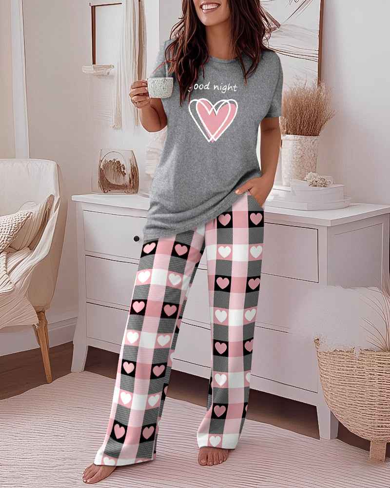 Floral Print Lounge Set | Soft Fabric & Pockets for Ultimate Comfort - Jamota