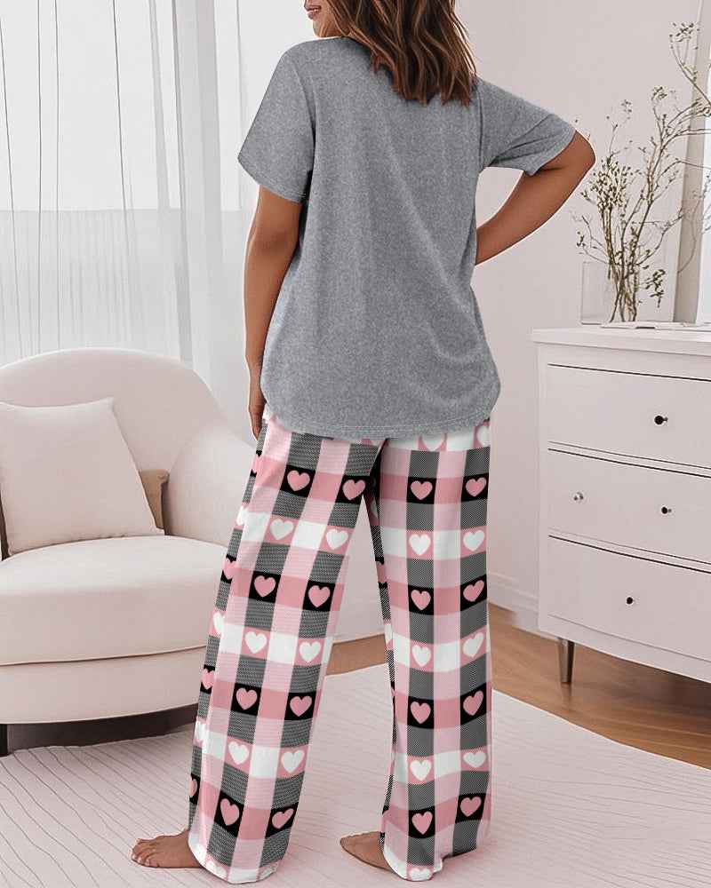 Floral Print Lounge Set | Soft Fabric & Pockets for Ultimate Comfort - Jamota
