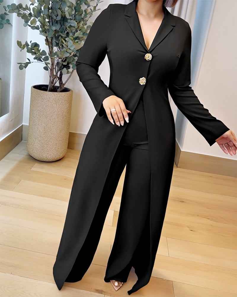 Stylish Wide-Leg Jumpsuit for Women | Comfortable & Versatile Fit - Jamota