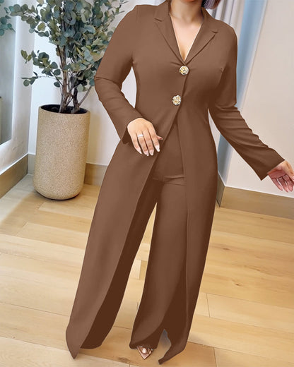 Stylish Wide-Leg Jumpsuit for Women | Comfortable & Versatile Fit - Jamota