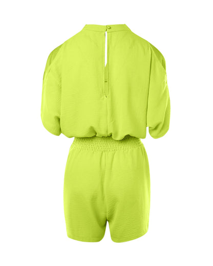 Stylish Casual Women's Summer Romper with Adjustable Straps & Pockets - Jamota