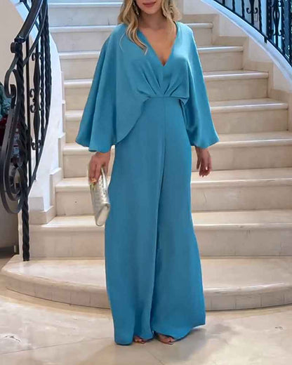 Elegant Black Jumpsuit for Women | Tailored Fit & Comfortable Fabric - Jamota