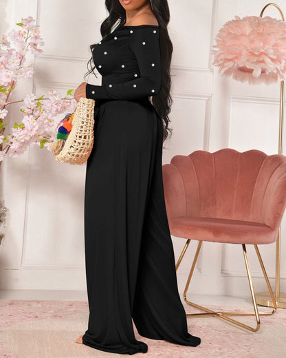 Elegant Black Jumpsuit for Women | Tailored Fit & Versatile Design