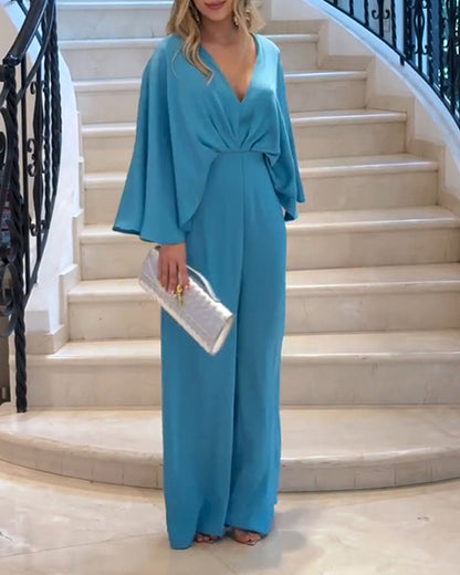 Elegant Black Jumpsuit for Women | Tailored Fit & Comfortable Fabric - Jamota