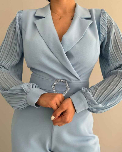Elegant Black Jumpsuit for Women | Tailored Fit & Comfortable Fabric