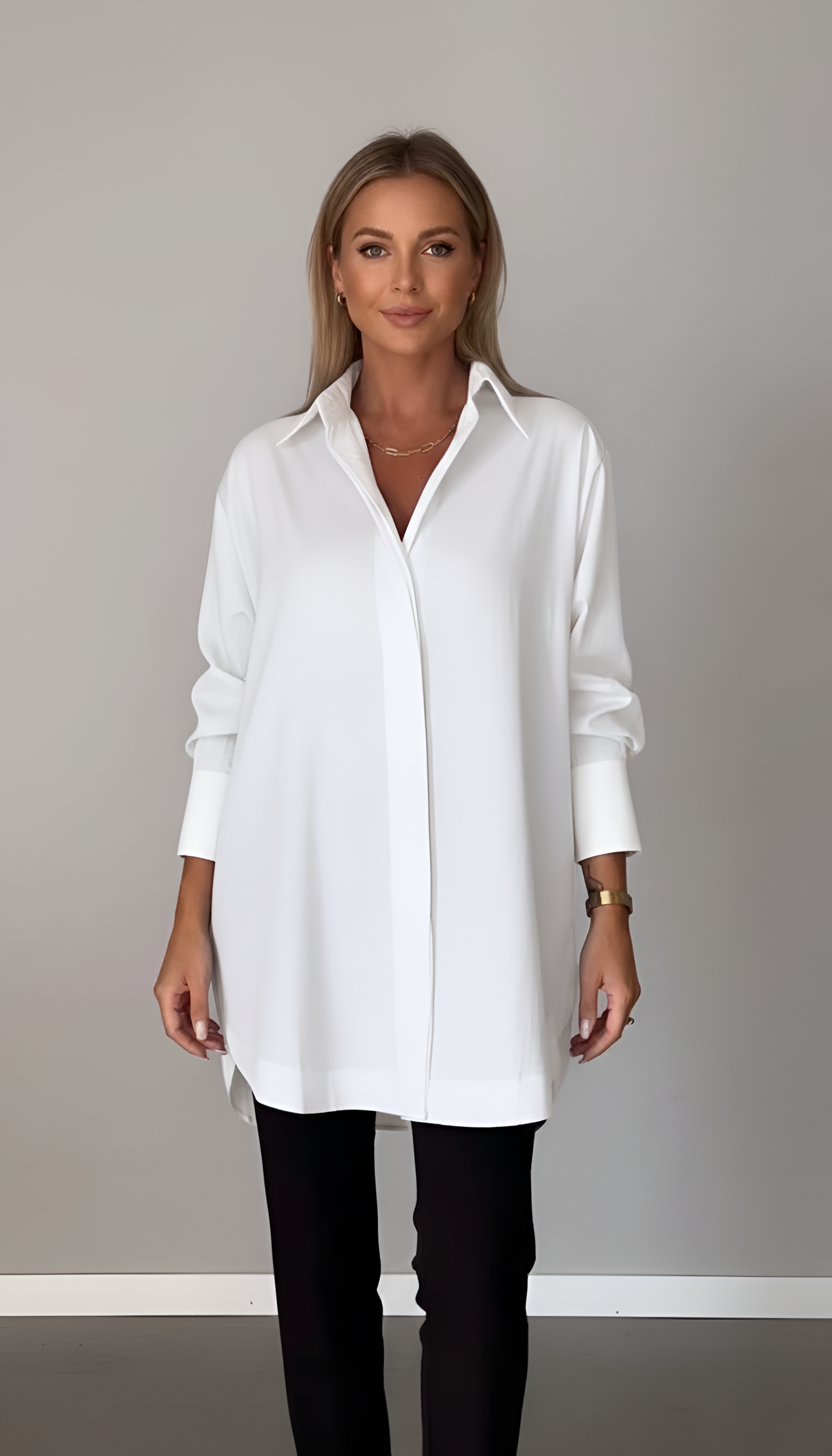 Relaxed Classic Cotton Shirt - Breathable Fabric & Timeless Fit - Jamota