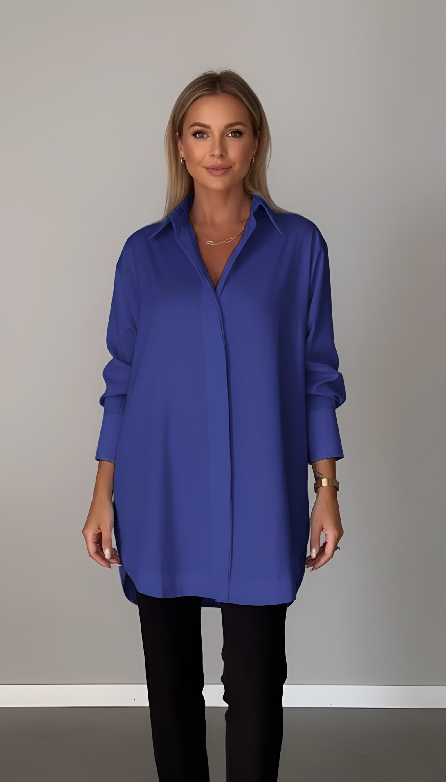 Relaxed Classic Cotton Shirt - Breathable Fabric & Timeless Fit - Jamota
