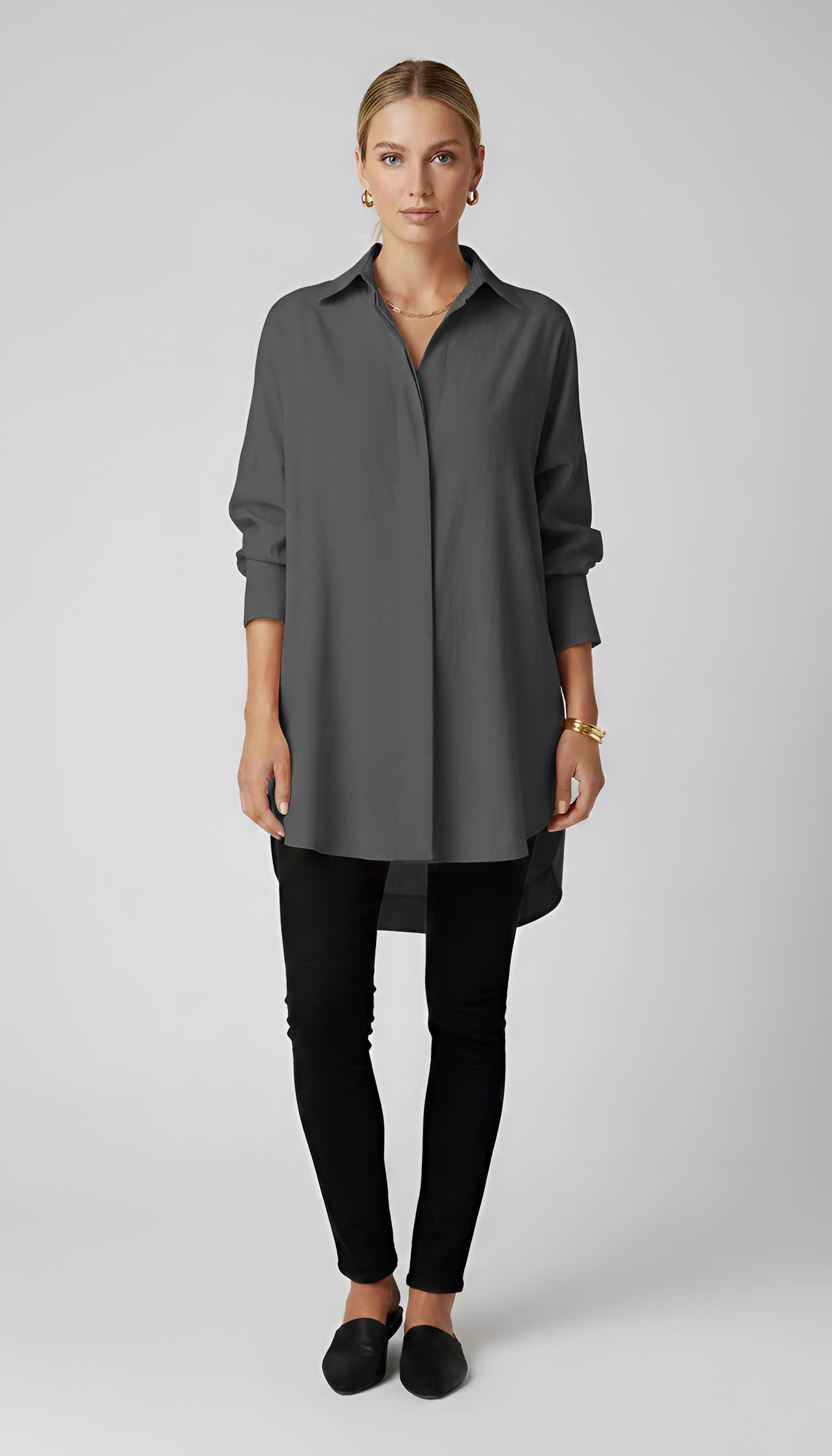 Relaxed Classic Cotton Shirt - Breathable Fabric & Timeless Fit - Jamota