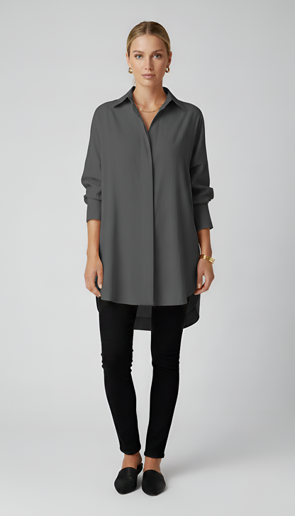 Relaxed Classic Cotton Shirt - Breathable Fabric & Timeless Fit - Jamota
