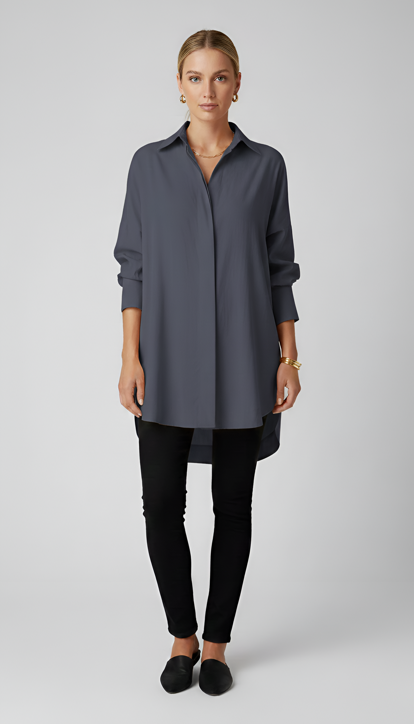Relaxed Classic Cotton Shirt - Breathable Fabric & Timeless Fit - Jamota