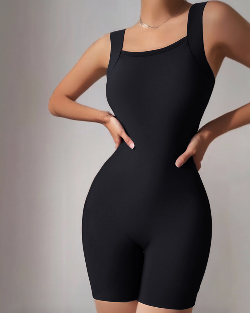 Soft Seamless Bodysuit Tank Top - Comfortable & Versatile Fit - Jamota