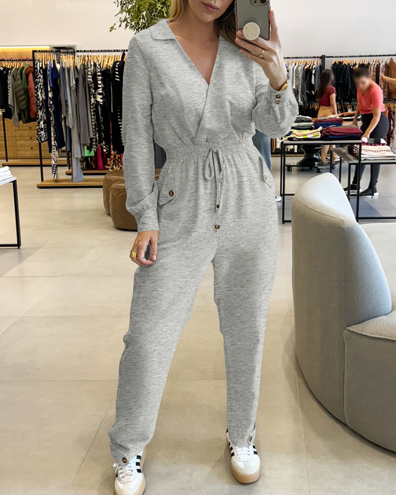 Chic Casual Jumpsuit for Women | Lightweight & Versatile Design
