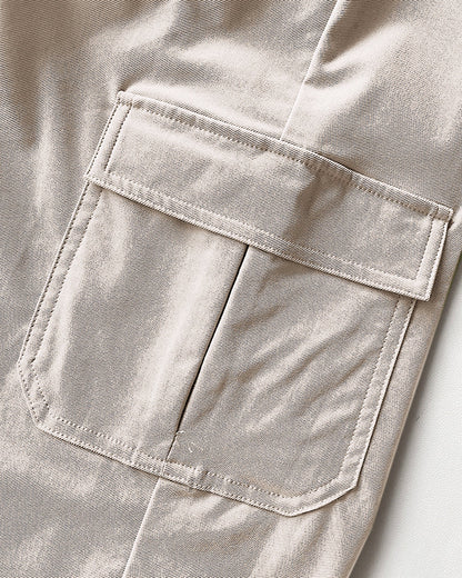 Chic Casual Short Jumpsuit for Women with Pockets & Adjustable Straps