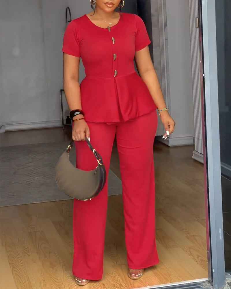 Stylish Elegant Wide-Leg Jumpsuit with Sleeveless Design for Spring - Jamota