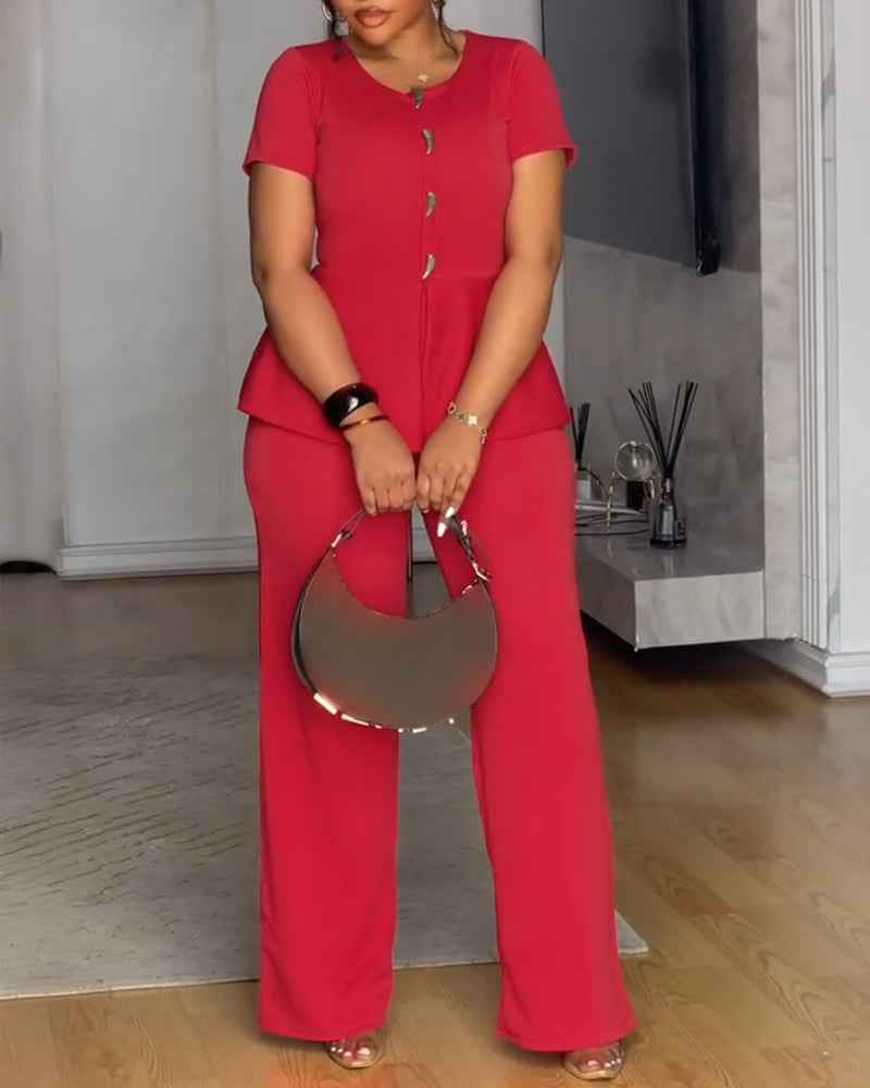 Stylish Elegant Wide-Leg Jumpsuit with Sleeveless Design for Spring - Jamota