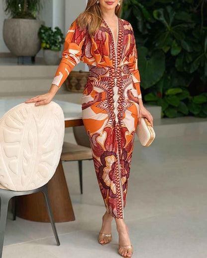 Chic Elegant Bodycon Maxi Dress with Adjustable Straps and Side Slit - Jamota