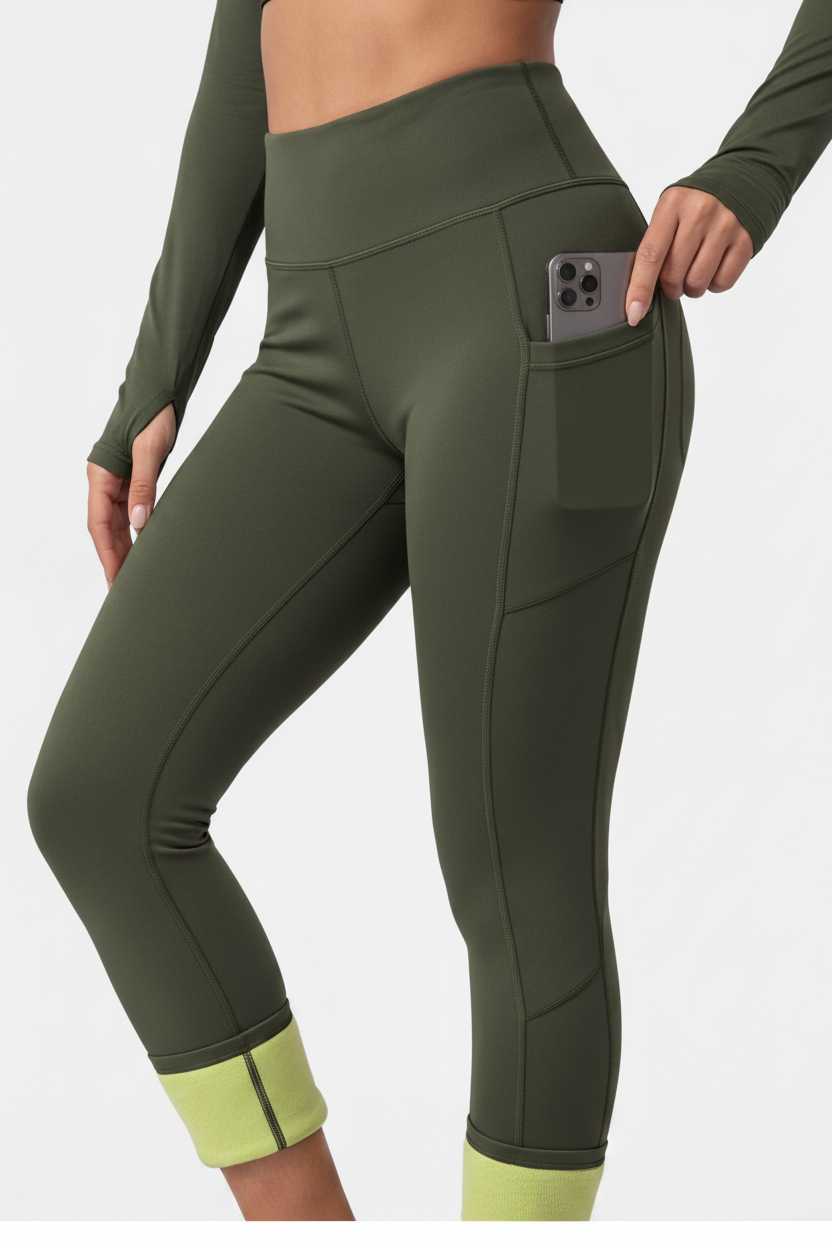Army Green Leggings