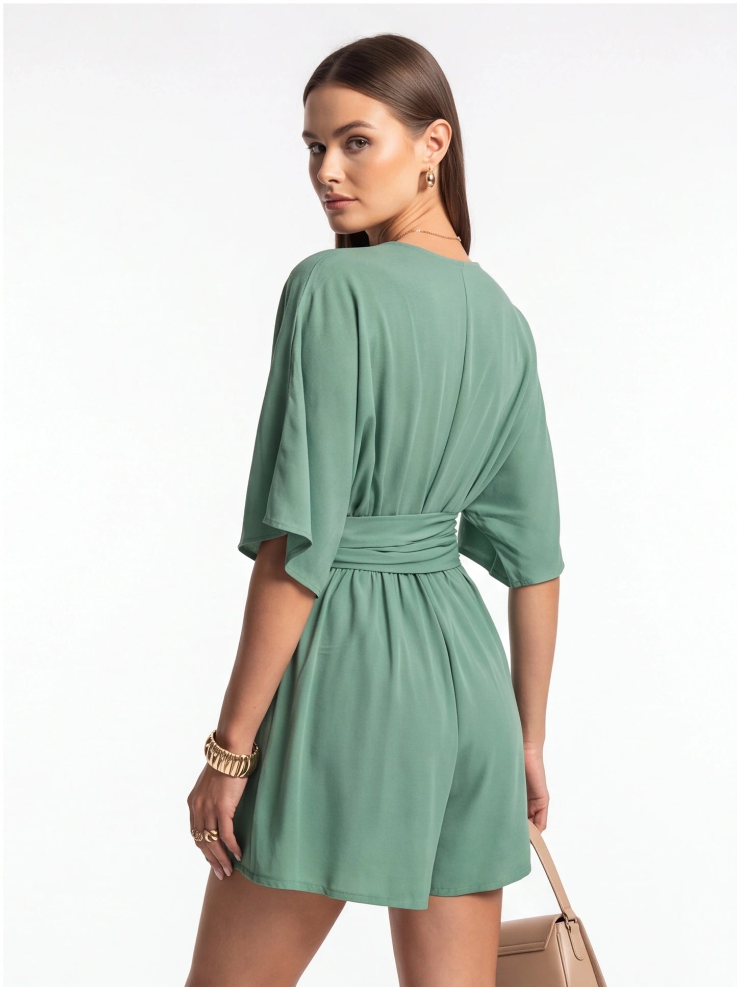 Charming Comfortable Romper with Soft Fabric and Adjustable Straps