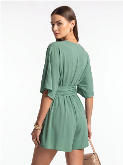 Charming Comfortable Romper with Soft Fabric and Adjustable Straps