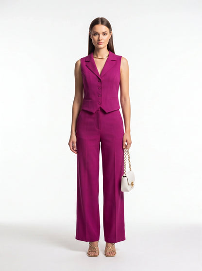 Chic Elegant Jumpsuit Set | Tailored Fit & Versatile Design by Jamota Pant Suits Jumpsuits