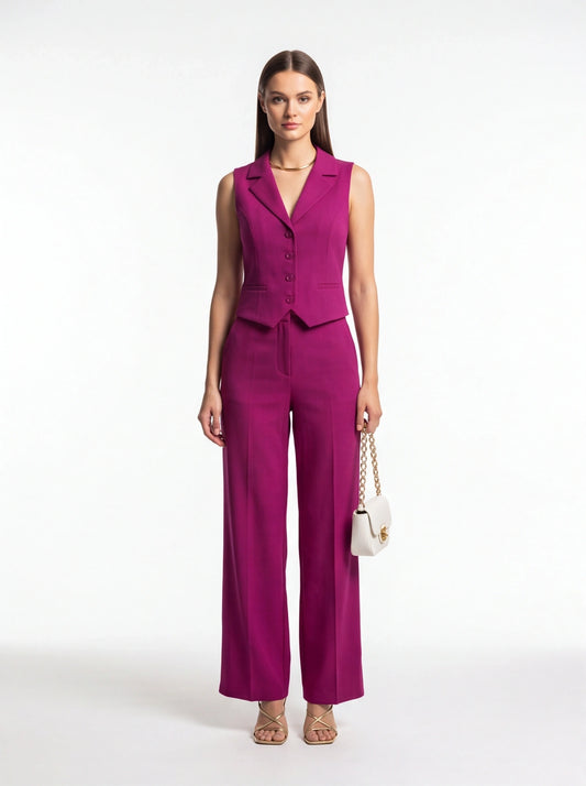 Chic Elegant Jumpsuit Set | Tailored Fit & Versatile Design by Jamota Pant Suits Jumpsuits
