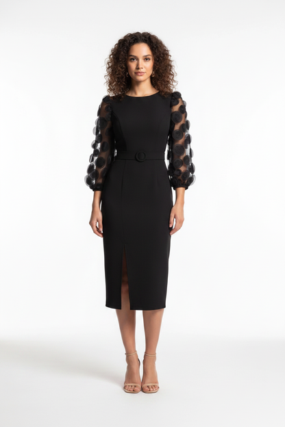 Elegant Chic Women's Dress with Flattering Fit and Timeless Design by Jamota Dresses Women's Dresses