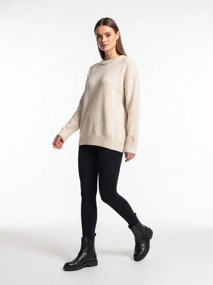 Cozy Fleece Lined Women's Leggings with Stretch and Comfort Fit