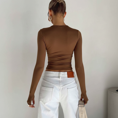 Modern Comfortable Crop Top with Breathable Fabric and Stylish Design by Jamota Crop Tops Crop Tops