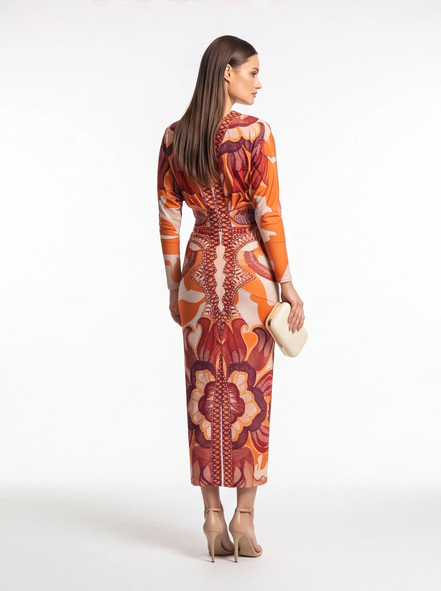 Chic Elegant Bodycon Maxi Dress with Adjustable Straps and Side Slit