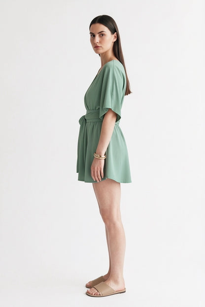 Charming Comfortable Romper with Soft Fabric and Adjustable Straps