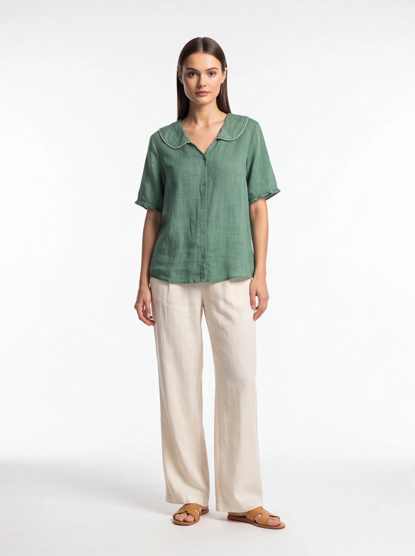 Elegant Airy Summer Blouse with Lightweight Fabric and Breathable Desi