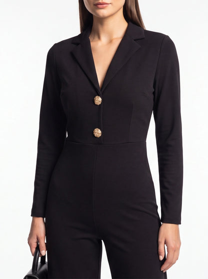 Stylish Wide-Leg Jumpsuit for Women | Comfortable & Versatile Fit by Jamota One-Pieces Jumpsuits