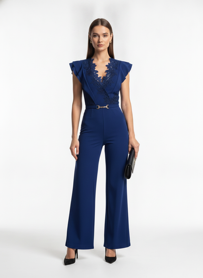 Elegant Black Jumpsuit for Women | Tailored Fit & Comfortable Fabric - Jamota