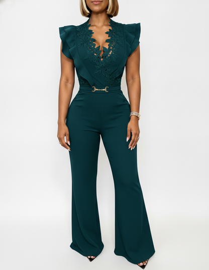 Elegant Black Jumpsuit for Women | Tailored Fit & Comfortable Fabric - Jamota