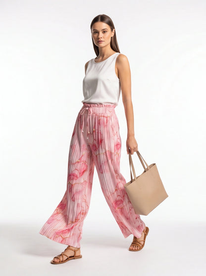 Stylish Flowy Palazzo Pants for Women | Lightweight & Comfortable Fit