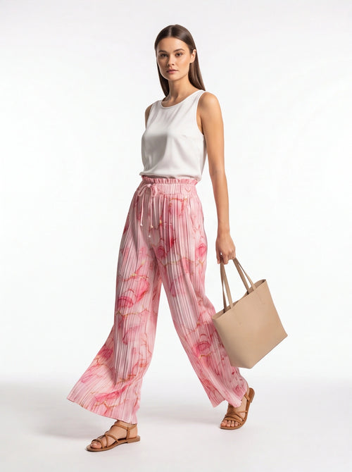 Stylish Flowy Palazzo Pants for Women | Lightweight & Comfortable Fit