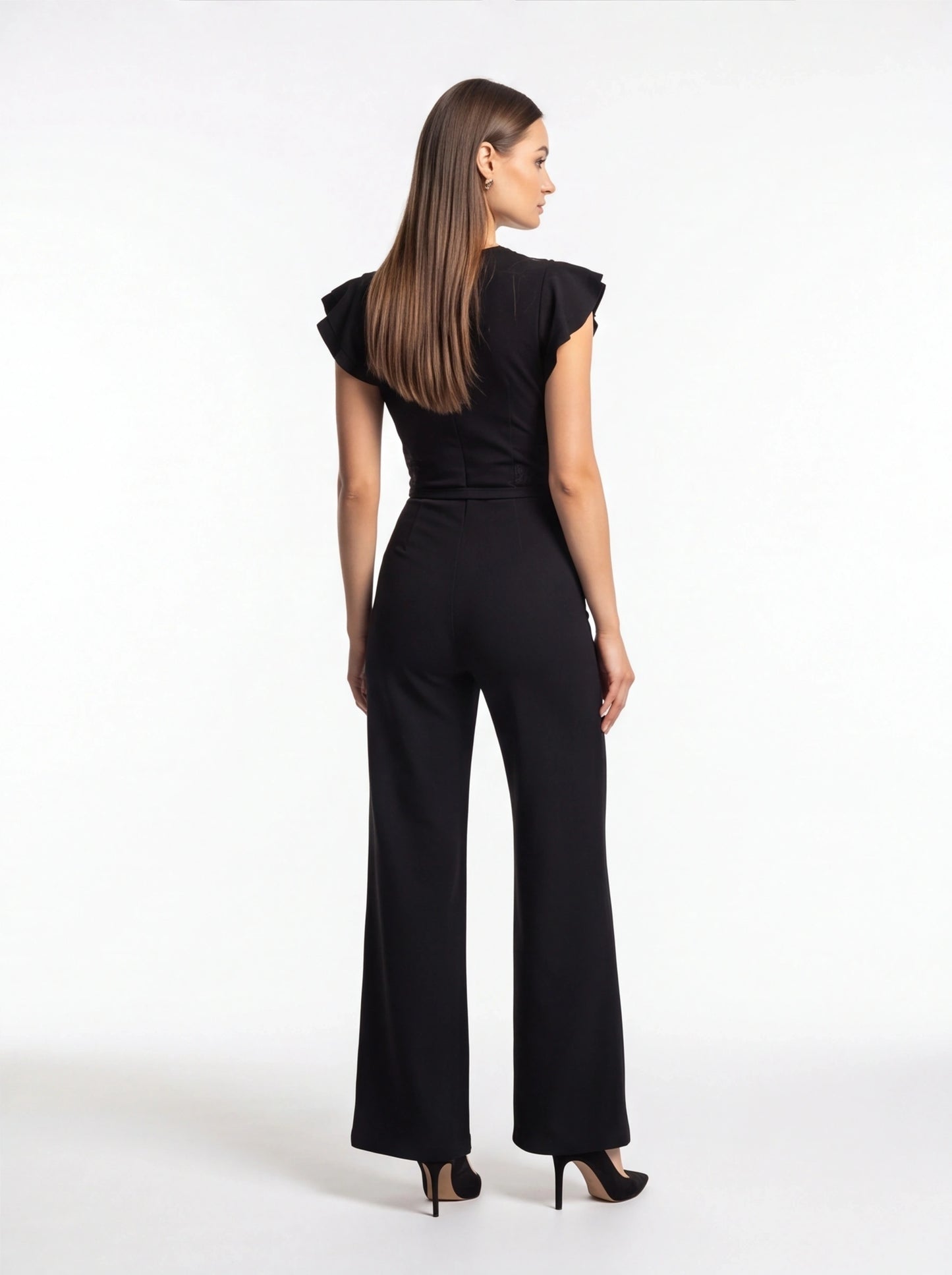 Elegant Black Jumpsuit for Women | Tailored Fit & Comfortable Fabric - Jamota
