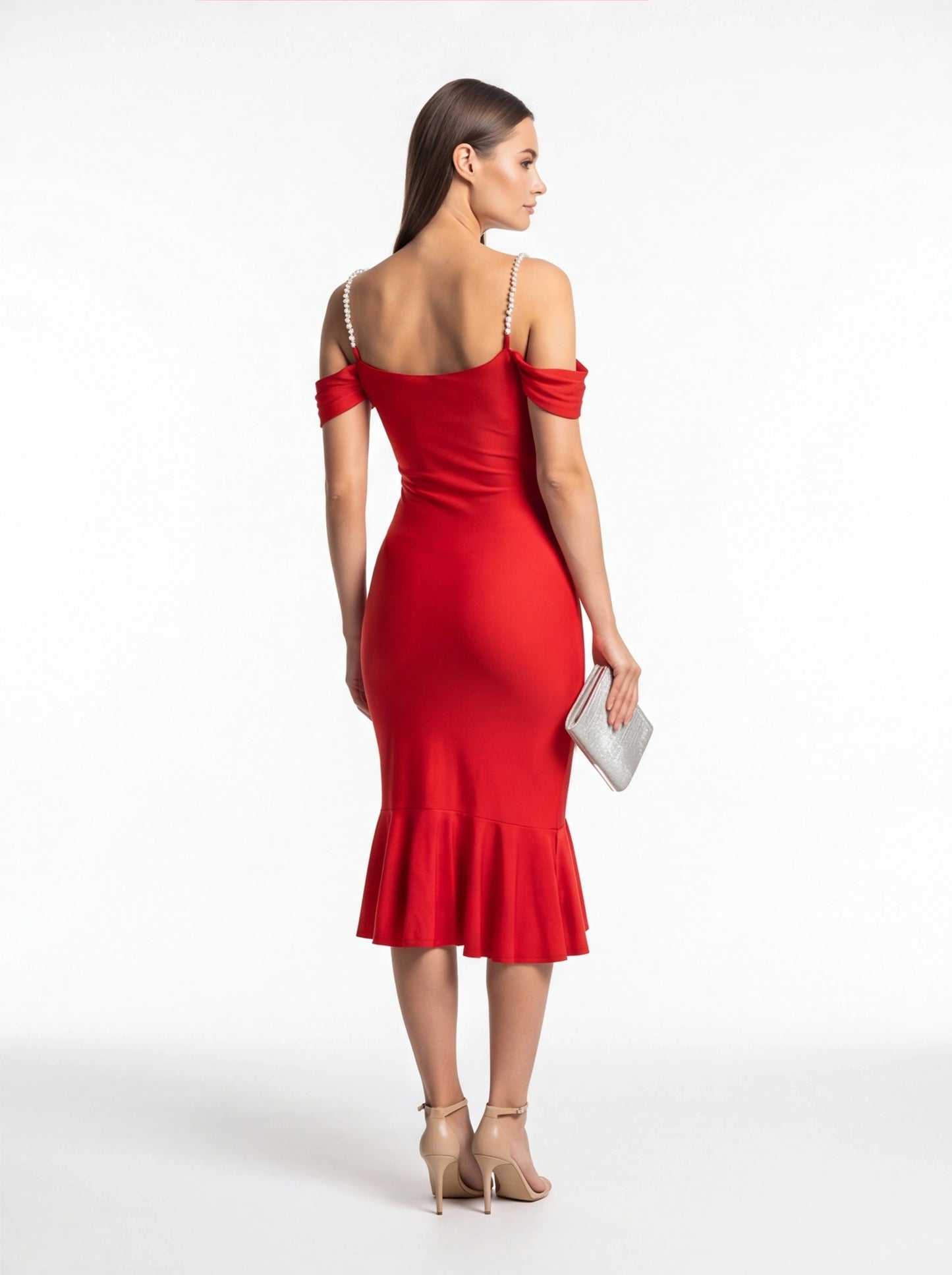 Chic Bodycon Cocktail Dress with Elegant Ruched Detailing
