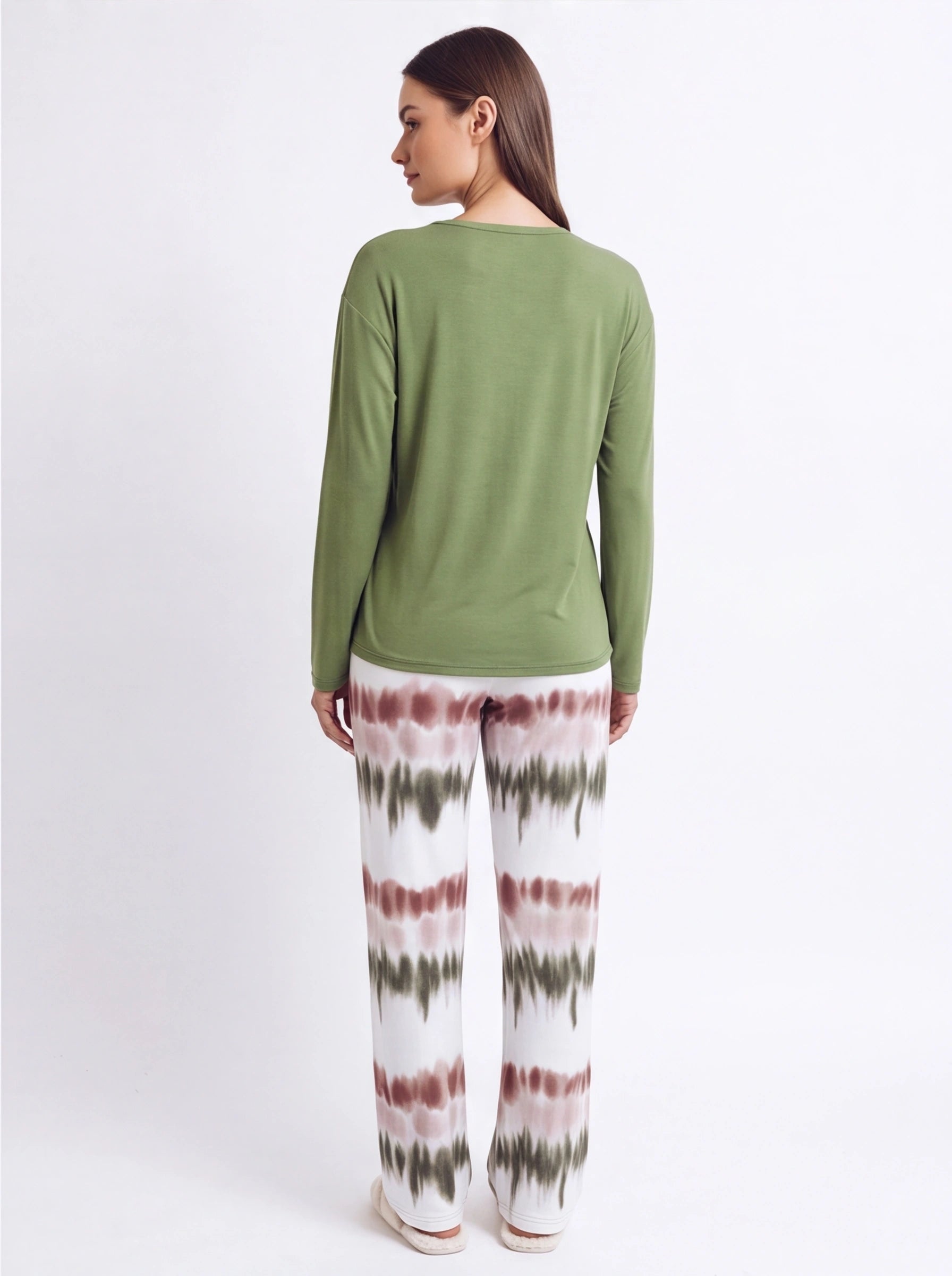 Ombre Pajama Set with Pockets by Jamota Pajamas Pajamas