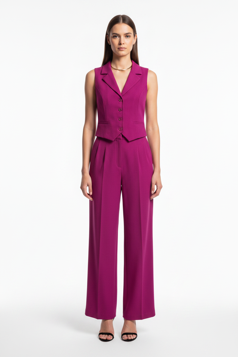 Elegant Jumpsuit Set | Tailored Fit & Versatile Design - Jamota